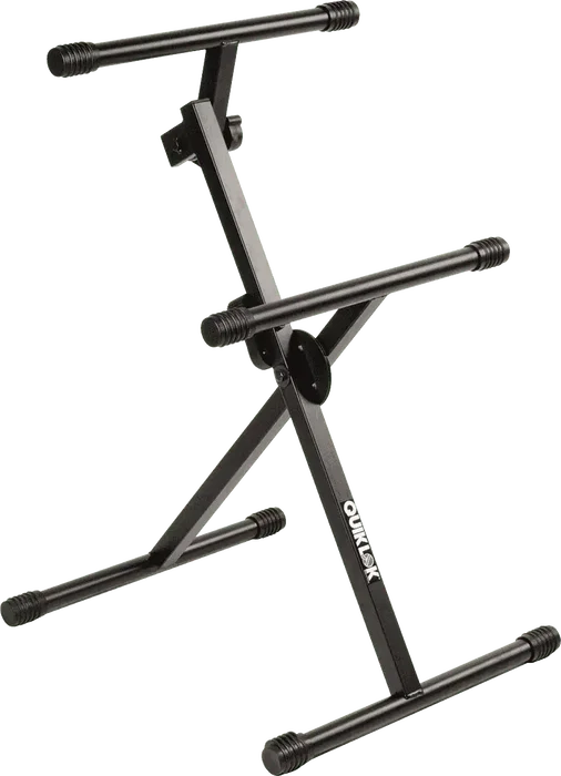 QUIKLOK Soporte Amplificateur/Moniteur Ajustable Format X Noir Acier Charge Max 67,9 kg