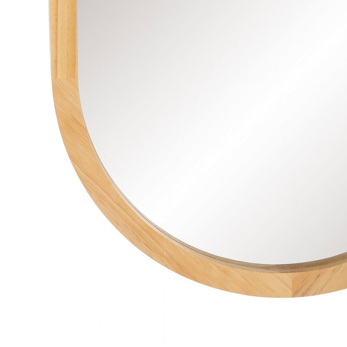 BigBuy Home Miroir mural Naturel 45 X 4 X 80 CM BigBuy Home Miroir mural Naturel 45 X 4 X 80 CM