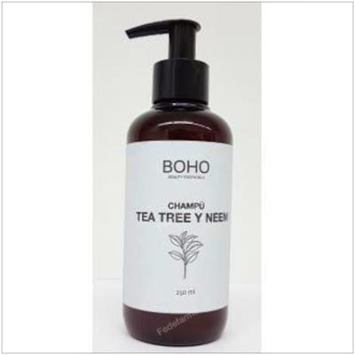 BOHO Shampooing Bio au Tea Tree et Neem 250 ml BOHO Shampooing Bio au Tea Tree et Neem 250 ml
