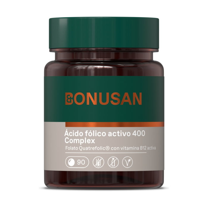 Bonusan Acide Folique Actif Plus 90 comprimés Bonusan Acide Folique Actif Plus 90 comprimés