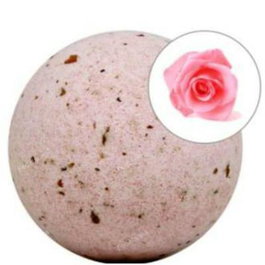 LABNATUR BIO Bombe de bain moussante roses avec pétales