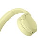 Sony WH-CH520 Casque sans fil supra-auriculaire Bluetooth jaune
