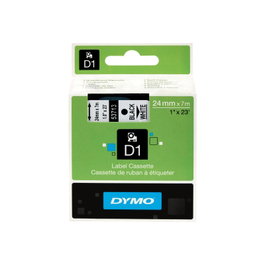 Dymo S0720930 D1 Rolle ruban adhésif 2,4 cm x 7 m pour étiqueteuse LabelManager