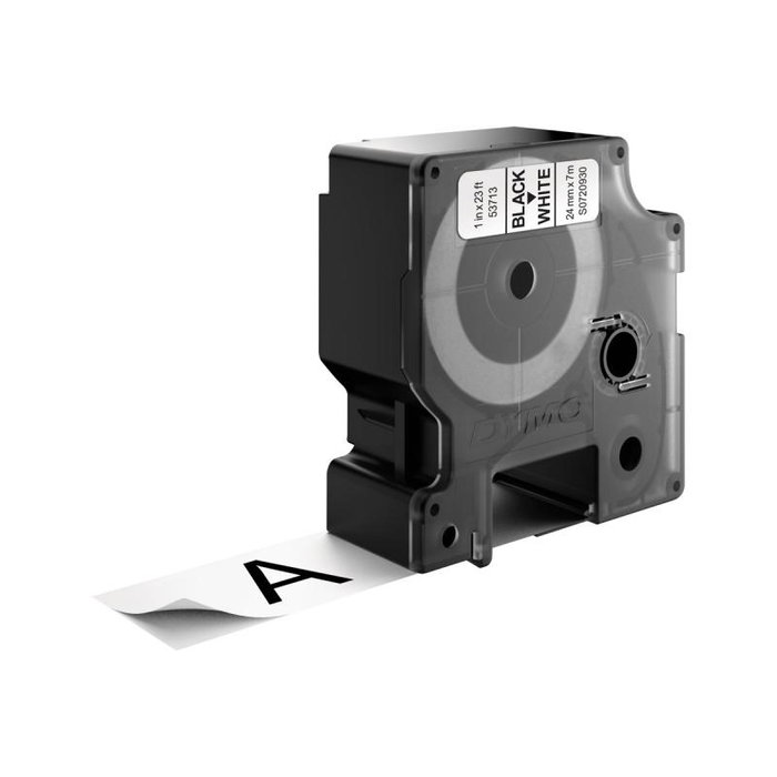Dymo S0720930 D1 Rolle ruban adhésif 2,4 cm x 7 m pour étiqueteuse LabelManager