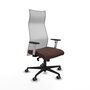 Piqueras y Crespo B1B036G Chaise de Bureau Brun foncé et Blanc