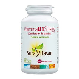 Sura Vitasan Vitamina B1 Sinergy 90 gélules complément alimentaire thiamine