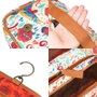 ERIK - Nécessaire de voyage Frida Kahlo avec compartiments multiples et accroche, 100% polyester imperméable