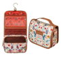 ERIK - Nécessaire de voyage Frida Kahlo avec compartiments multiples et accroche, 100% polyester imperméable
