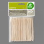 Best Products Pics en bois hygiéniques 100 x 2 mm, 100 unités