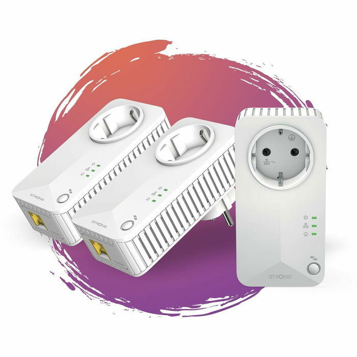 Adaptateur PLC STRONG POWERLINE 600 TRIPLE PACK