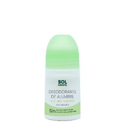 SOL NATURAL Déodorant liquide à l'alun aloe et neem 75 ml