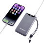 Intenso Powerbank F10000 gris 10000 mAh avec charge rapide PD et Quick Charge 3.0