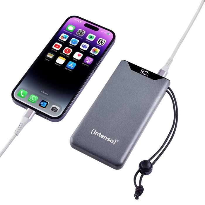 Intenso Powerbank intenso f10000 gris 10000 mAh