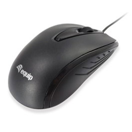 Equip Souris Optique USB 1000 DPI Plug and Play pour Gauchers et Droitiers