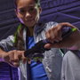 Hasbro Beyblade X Pack de lanceur Victory à prises avec toupie Saber Samurai 2-70L