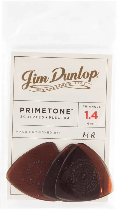 DUNLOP Pack de 3 médiators Primetone® Sculpted Plectra Triangle - 1,4 mm DUNLOP Pack de 3 médiators Primetone® Sculpted Plectra Triangle - 1,4 mm