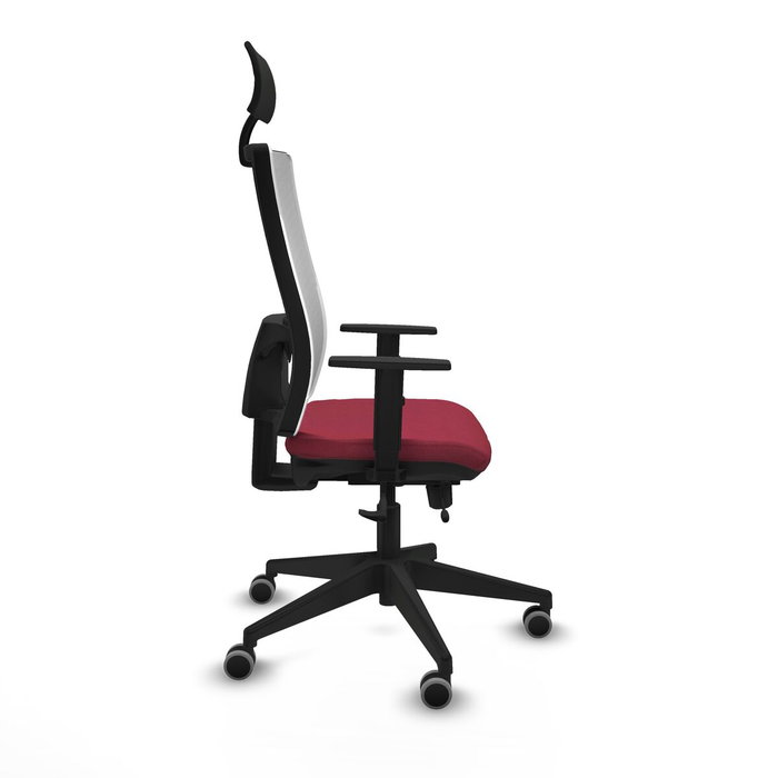 Chaise de Bureau avec Appui-tête Piqueras y Crespo 1D066G1 Bordeaux