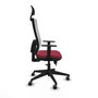 Chaise de Bureau avec Appui-tête Piqueras y Crespo 1D066G1 Bordeaux