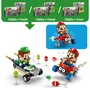 LEGO 72034 Super Mario Mario Kart - Set de Construction Bébé Mario vs Bébé Luigi avec 2 Voitures et 6 Ballons, Jeu Interactif pour Enfants à Partir de 8 Ans
