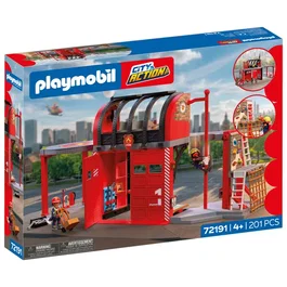 Playmobil Grande caserne de pompiers City Action 72191