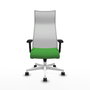 Piqueras y Crespo Chaise de Bureau Albacete Vert et Blanc