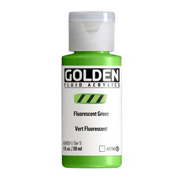 Golden Peinture acrylique fluide Vert fluorescent 30 ml