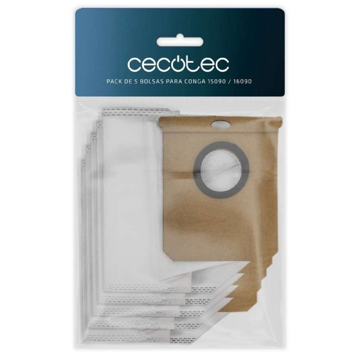 Sac de rechange Cecotec pour aspirateur Conga 15090/16090 x5 noir