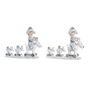 Décorations de Noël DKD Home Decor Résine (17 x 7,5 x 13,5 cm) (2 Unités)