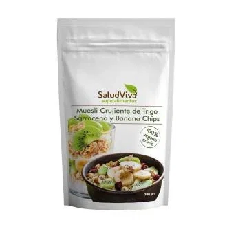 SALUD VIVA Muesli Cruji Sarrasin, Banane et Coco 316g SALUD VIVA Muesli Cruji Sarrasin, Banane et Coco 316g