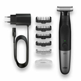 Braun Tondeuse rechargeable visage et corps sec ou humide avec technologie de lame 4D