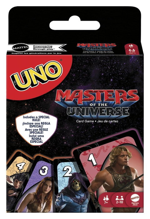 Mattel Games UNO Masters of the Universe Edition Spéciale Movie Mattel Games UNO Masters of the Universe Edition Spéciale Movie