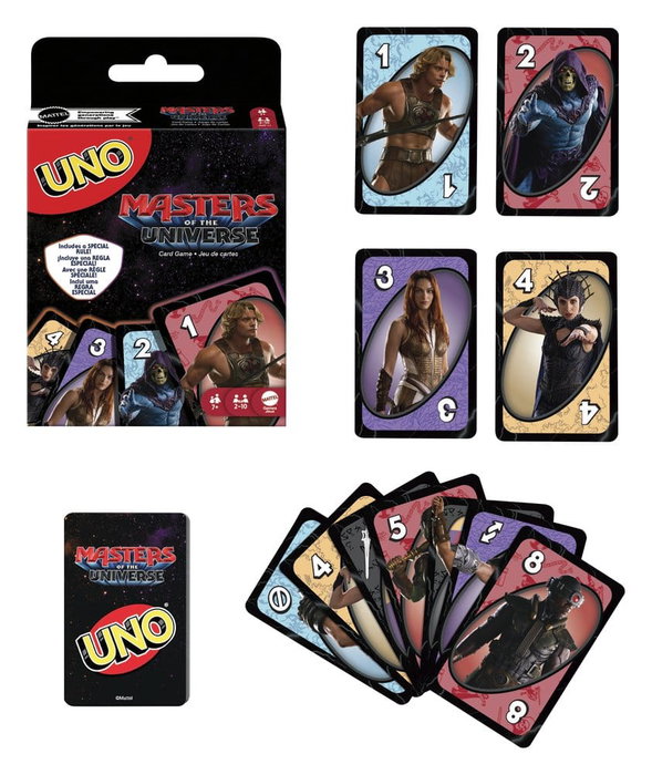 Mattel Games UNO Masters of the Universe Edition Spéciale Movie Mattel Games UNO Masters of the Universe Edition Spéciale Movie