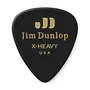 DUNLOP Pack de 72 Médiators Genuine Celluloid Classic Noir - X Heavy