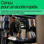 HP Sac à dos pour ordinateur portable Travel Plus, 30L-35L, 17 pouces, organisation multiple, polyester recyclé résistant à l'eau