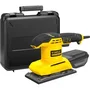 Stanley Fatmax FMEW214K-QS - Ponceuse orbitale filaire 280W, vitesse variable 7000-12000 tr/min, format papier 187 x 90 mm, avec feuille et mallette