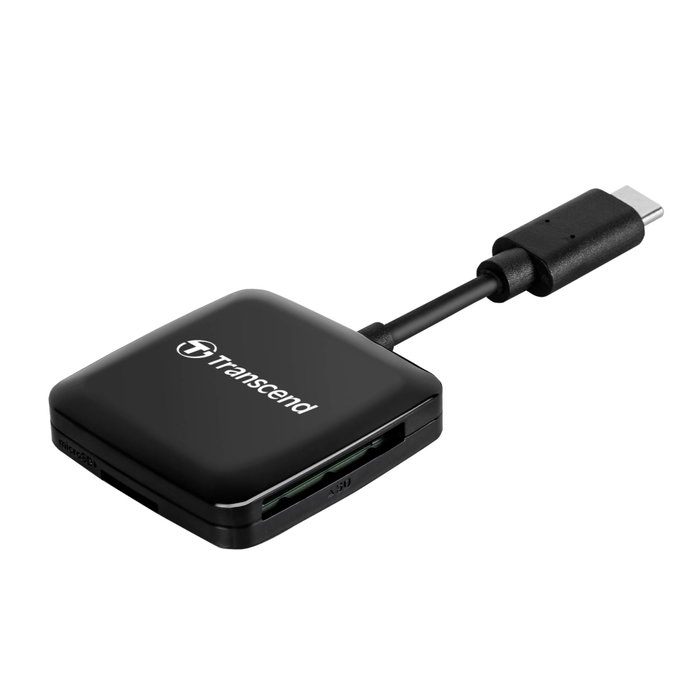 Transcend RDC3 Lecteur de cartes USB-C 3.2 Gen 1 SD et microSD Transcend RDC3 Lecteur de cartes USB-C 3.2 Gen 1 SD et microSD