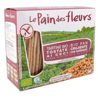 LE PAIN DES FLEURS Cracker Garbanzos Bio sans gluten 150g LE PAIN DES FLEURS Cracker Garbanzos Bio sans gluten 150g
