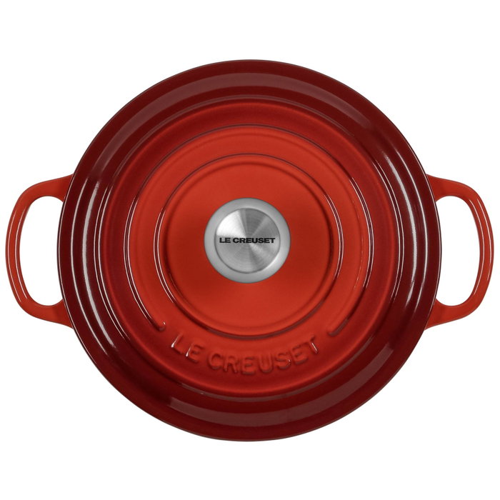 Le Creuset Signature Roaster rond 20cm cerise Le Creuset Signature Roaster rond 20cm cerise