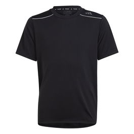 T shirt à manches courtes Enfant Adidas Aeroready Noir 40,5