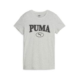 T-shirt à manches courtes femme Puma 676611 04 Gris clair