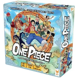 Topi Games - One Piece Adventure Island Jeu de société - 2 à 6 joueurs - Dès 8 ans - Mode histoire et combat