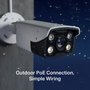 TP-Link VIGI C340 Camera IP Securite Exterieur Resistant 2.8MM Objectif Grand Angle 1080P Full HD Vision Nocturne