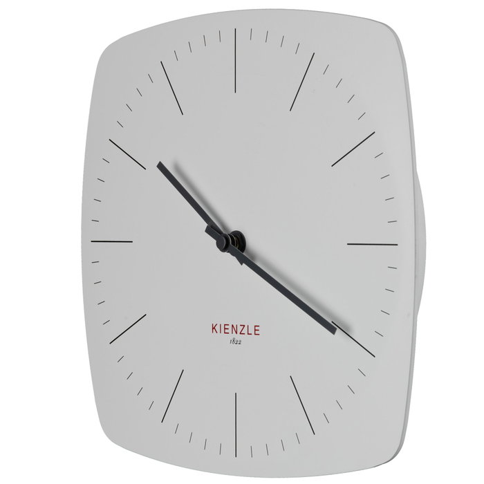 Kienzle Horloge murale DCF radio-commandée moderne blanche