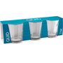 Set 3 Vasos Bajos Vidrio Diana Quid 26 cL