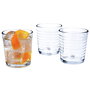 Set 3 Vasos Bajos Vidrio Diana Quid 26 cL