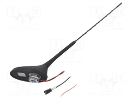 4CARMEDIA Antenne de toit automobile 0,4m AM/FM