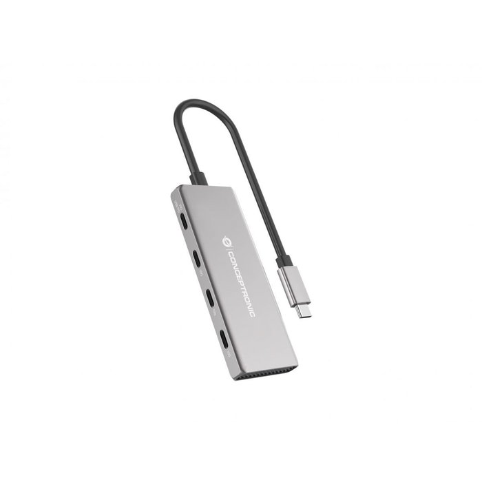 Hub USB Conceptronic 110519607101 Argenté