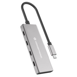 Conceptronic HUBBIES16G Hub USB-C 4 ports USB 3.2 Gen 2 10 Gbps avec Power Delivery 100 W