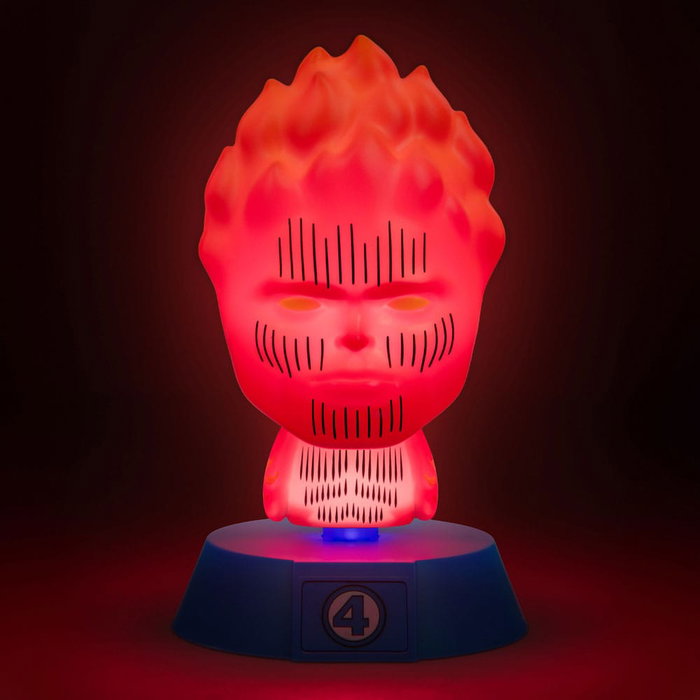 Fantastic Four lampe Icons Human Torch 11 cm