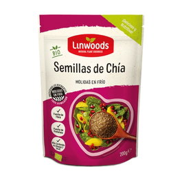 Linwoods Graines de chia moulues Bio 200 g